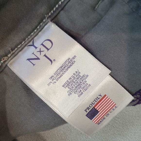 NYDJ Womens Samantha Slim Jeans plus petite sz 14P - Picture 4 of 10